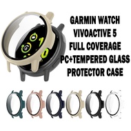 Garmin Vivoactive 5 Cover Tempered Glass PC Case Cover Garmin Watch Vivoactive5 casing Smart Watch Protector Case