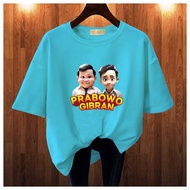 GET FASHION - BAJU KAOS PILPRES 2024 PARTAI RELAWAN PRABOWO GIBRAN GEMOY OVERSIZE PRIA WANITA JUMBO