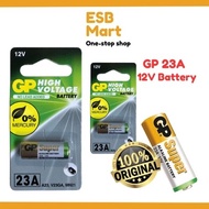 GP Battery Super Alkaline 12V 23A (C1-Card of 1)Suitable for Remote Controls, Car Key, Doorbells, Autogate