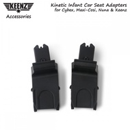 Keenz Kinetic Infant Car Seat Adapters (for Cybex, Maxi-Cosi, Nuna &amp; Keenz)