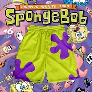 Unisex  Summer Beach Printed Short Pants Lovely Cartoon Floral Shorts Quick-Drying Hawaiian Funny Pa