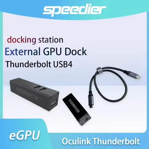 Oculink Thunderbolt USB4 Adapter laptop Notebook GPU External Graphics Card Expansion eGPU Dock T3 T