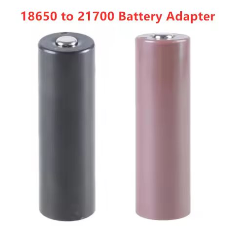 1Pc 18650 to 21700 Battery Adapter Sleeve Case Convert Your Batteries for Wider Use In Flashlights M