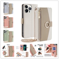 Samsung Galaxy A80/A70/A60/A50 Flip Phone Case Flip Cover Case Card Leather Case Protective Case Girls Cross-body Strap Coin Purse Phone Case