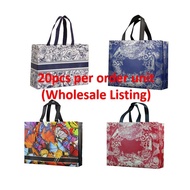 Wholesale List 2 (20pcs)Bulk Quantity Order Glossy Laminated Non Woven Gift Bag Thank You Bag Gift B