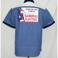 SAMURAI JEANS Samurai Automobile Club Gas Station Shirt SMGS18