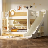 【HDB】Kids bunk bed  High And Low Beds Bunk Bed For Kids children bunk bed kids bed frame Double Decker Bed  Double Decker Bed Frame Bunk Bed