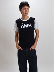 AMR DE SAISON ( AIMER ) - AMR Slim Fit T-shirt เสื้อยืดโลโก้