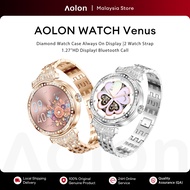 Aolon Venus Women Fashion Smart Watch Woman Diamond Watch Case Bluetooth Call Sport Waterproof Custo