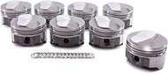 Icon Piston, FHR, Forged, 4.125 in Bore, 5/64 in x 5/64 in x 3/16 in Ring Grooves, Plus 17.00 cc