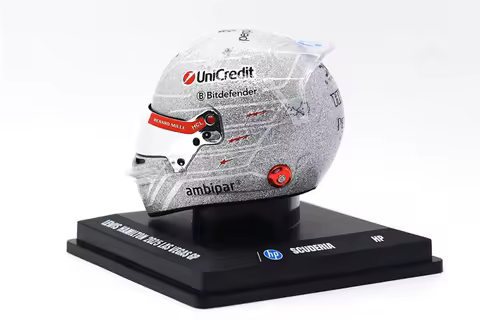 1:5 SCUDERIA FERRARI HP 2025 LAS VEGAS GP LEWIS HAMILTON helmet model