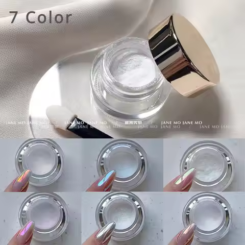 Moonlight Pearl Magic Mirror Powder Aurora Nails Powder Glitter Dust Chrome DIY Aurora Manicure Dust