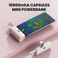 Mini 5000mAh Fast-Charging Capsule Power Bank for iPhone – Portable Lipstick Charger