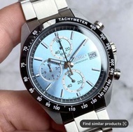 精工 SEIKO CHRONOGRAPH 石英錶 SPIRIT SBTR029 Blue Dial 天藍面 100M 防水
