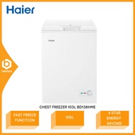 Haier Chest Frezer 103L 4 Star Energy Saving BD-138HME BD138HME Peti Sejuk Beku