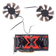 TENB 2x 85mm PLD10015B12H 0 55A RX580 RX590 for POWERCOLOR DATALAND Radeon RX 580 590 Graphics Card 