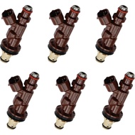 23250-62040 5VZ-FE 3.4L Fuel Injectors,Compatible with/Toyota 3.4 Tacoma Tundra 1999-2004,Compatible