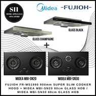 FUJIOH x MIDEA: HOOD &amp; HOB BUNDLE (WHILE STOCK LAST!) FUJIOH FR-MS1990 900mm + MIDEA MBI-SN20 (GL) at $599 - INSTALLATION AVAILABLE