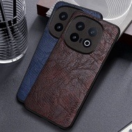Case for Vivo iqoo 13 Business wind cortex pattern Leather cover for iqoo 13 case