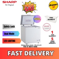 𝐋𝐎𝐑𝐑𝐘 𝐒𝐄𝐍𝐃𝐈𝐑𝐈 𝗞𝗟,𝗦𝗘𝗟𝗔𝗡𝗚𝗢𝗥 Sharp 160L Chest Freezer SJC168 Dual Mode Function