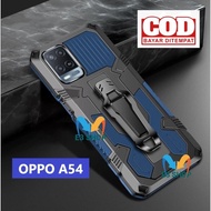 |TOP| CASE HP OPPO A54 CASING STANDING BACK KLIP HARD CASE HP ROBOT