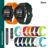 New 20mm Silicone Strap Band Sports Wristband For Garmin Forerunner 645 245 55 158 / Venu Sq 2 / Vivoactive 3