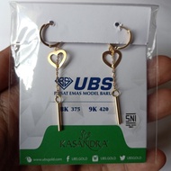 anting emas UBS 8k 375 1.79gr