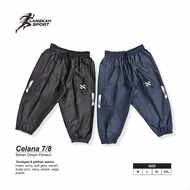 7/8 Jogger Shorts for Men and Women - Parachute Pants for Running and Badminton