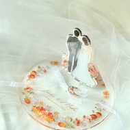 moonism原創設計 婚禮ring pillow 結婚戒指枕訂製