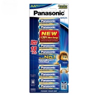 NeuroLink 1pk (18pcs) Panasonic Evolta AA Premium Alkaline Battery AA (2A)
