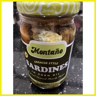 ☼ ⚽︎ ✢ Montaño Spanish Sardines in Corn Oil