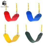 [Serenable] Durable EVA Swing Seat with 66inch Chain Garden Playground Swing Set Replacement 220lbs 