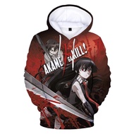 New Anime Akame Ga Kill Hoodie Men Harajuku Streetwear Hoodies