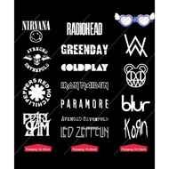 Band Stickers Foreign Band Logo Stickers Motorcycle Stickers
