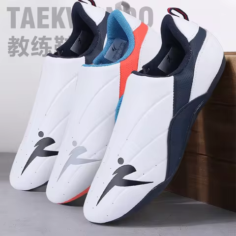 Taekwondo Shoes Coach Shoes Karate Thicker Soft Rubber Bottom Martial Arts Adult Men Women Breathabl