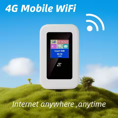 4G Pocket WiFi LTE Sim Card Wireless Hotspot Mobile Router Pocket WiFi