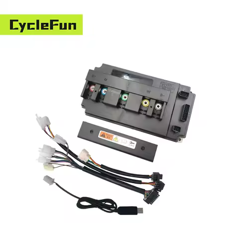 VOTOL EM150S EM-150 275A Boost FOC Sine Wave BLDC Hall Controller For QS 138 3KW 4KW Mid Drive Motor