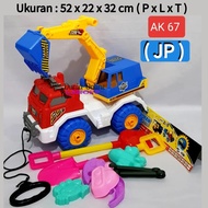 Large Beko Truck Toy + Sand Mold AK67 Large Sand Truck Car Toy/