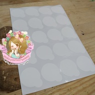 Glue paper Sticker Jade Stone Eyelash Extensions Stiker Jade Stone Tatakan Lem Alas Jade Batu Giok P
