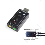 USB Audio Sound Card 3D External 7.1 CH Channel Mic Adapter Speaker 3.5mm Jack Stereo For Win XP Win