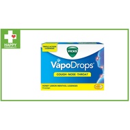 VICKS Vapodrops Honey Lemon 12s / Vapodrops Orange 12s