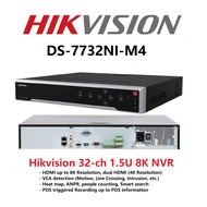 Hikvision DS-7732NI-M4 Hikvision 32-ch 1.5U 8K NVR - Hikvision ANPR NVR With VCA Detection