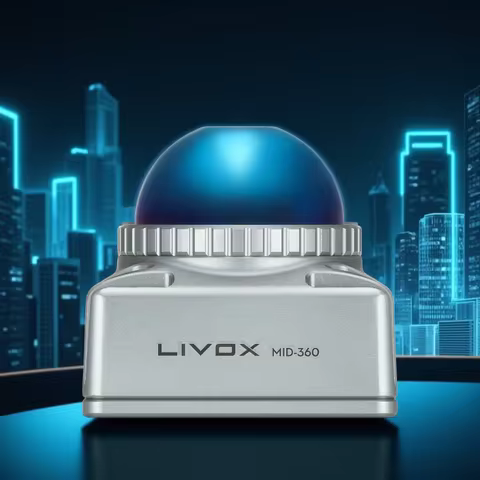 3D LiDAR, with a 360° Omnidirectional Ultra-Large Field of View,Livox Mid-360 Laser Detection and Ra