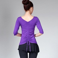 Yoga Tops for Women - Modal Fabric Gym & Sports Clothing