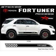 GNSTICKER sticker toyota fortuner accessories toyota fortuner