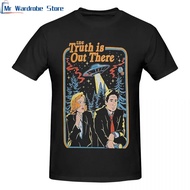 Lucu The Truth Is Out There X Files T Shirt untuk Lelaki Wanita Tee Kemeja Tee Leher Bulat Bersaiz B