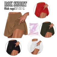 Rok renang olahraga / Rok Short olahraga wanita / Wanita Bikini Bawah Tankini Berenang Rok Singkat Pantai Baju Renang Celana Solid Baju Renang Rok Renang Bawah Celana