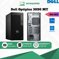 PC Dell Optiplex 3090 MT Intel Core i7 (10th Gen) / 16GB RAM / 256GB NVME / Win 11 Pro (Refurbished)