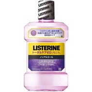 強生公司 藥用Listerine 全面護理零添加無酒精漱口水 清爽薄荷味 1000mL