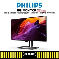 Philips Brilliance PHI-27B1U7903 27-inch 4K UHD Mini-LED Thunderbolt IPS Monitor (3Yrs Warranty)